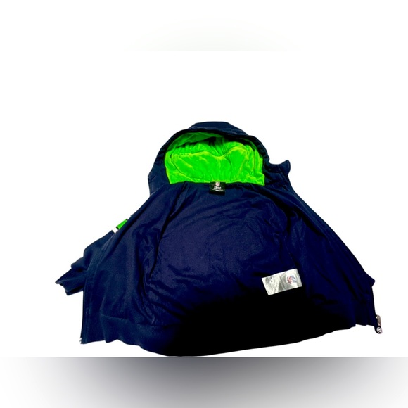 Seattle Seahawks Cub-coats Full-Zip Hoodie W/ Hidden Soft Plushie in the Hood - Picture 4 of 10